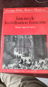 Histoire de la civilisation francaise moyen age -xvie siecle