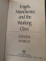 Engels, Manchester and the working class