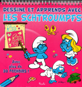 Παιδικό Βιβλίο Ζωγραφικής "Dessine et Apprends avec Les Schtroumpfs"