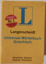 Langenscheidt Universal Wörterbuch Griechisch