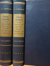 Greek Lexicon of the Roman and Byzantine Periods (From B. C. 146 to A. D. 1100) - Volumes I & II