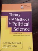 Theory and mathods in Political science