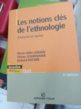 Les notions cles de l ethnology