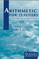 Arithmetic for Teachers