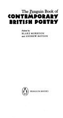 The Penguin Book of Contemporary British Poetry