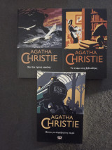 Συλλογή βιβλίων Agatha Christie: Και δεν Έμεινε Κανένας, Το Πτώμα στη Βιβλιοθήκη, Φόνοι με Αλφαβητική Σειρά