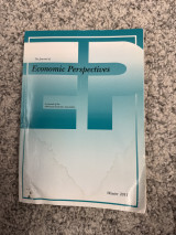 Journal of Economic Perspectives winter 2011