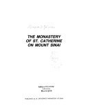 The Monastery of St. Catherine on Mount Sinai