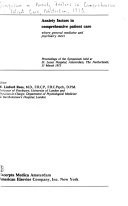 Anxiety Factors in Comprehensive Patient Care