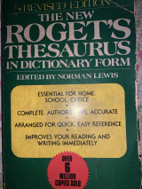 The New Roget's Thesaurus In Dictionary Form (revised Edition)