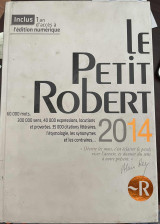 Dictionnaire Le Petit Robert 2014