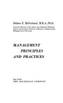Management Principles and Practices