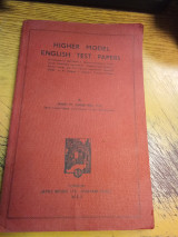 Higher model English test papers